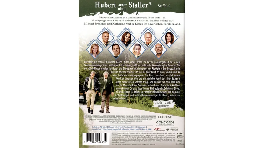Hubert ohne Staller - Die komplette 9. Staffel  [4 DVDs]