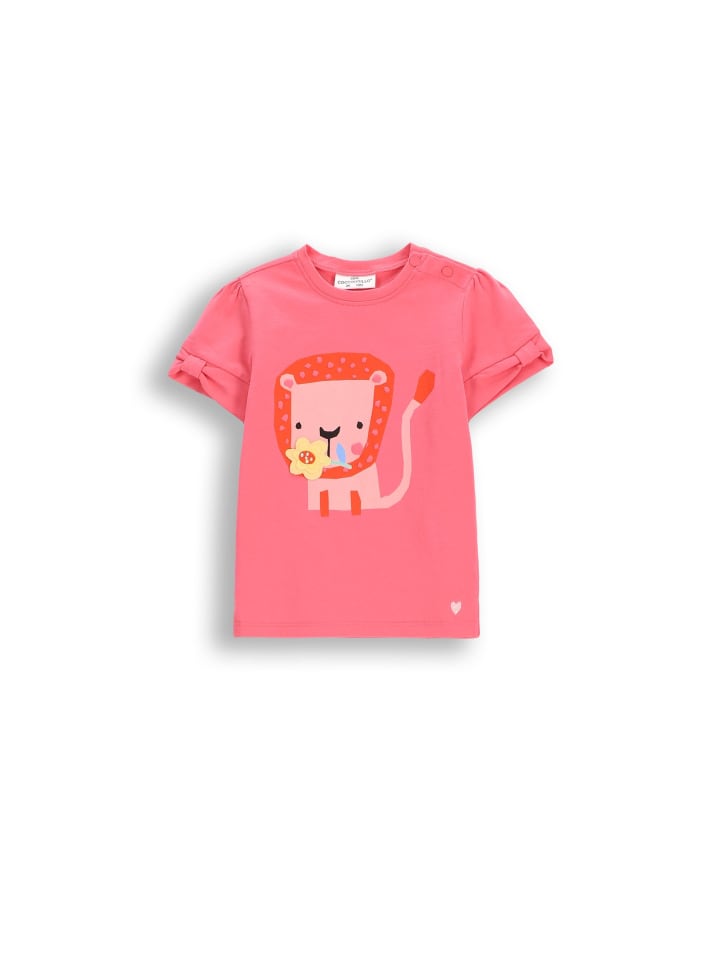 Coccodrillo T-Shirt mit kurzem Ärmel in rosa günstig kaufen