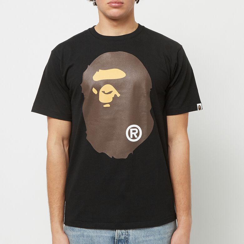 A Bathing Ape Big Ape Head Tee Black