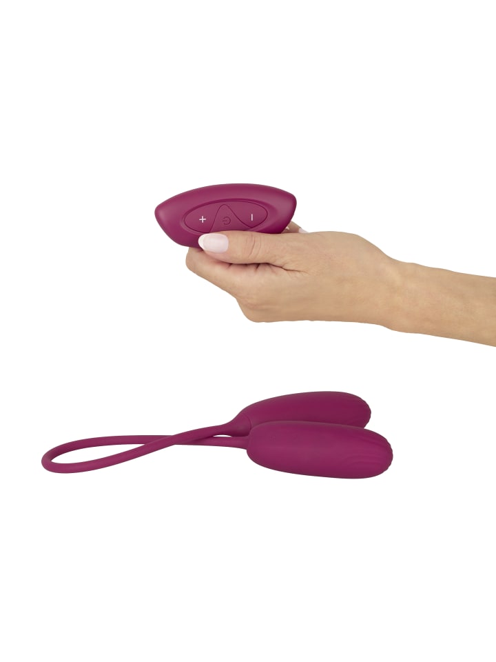 Sweet Smile Vibro-Ei RC Shaking & Vibrating Love Egg Duo in rot günstig kaufen 50 cm