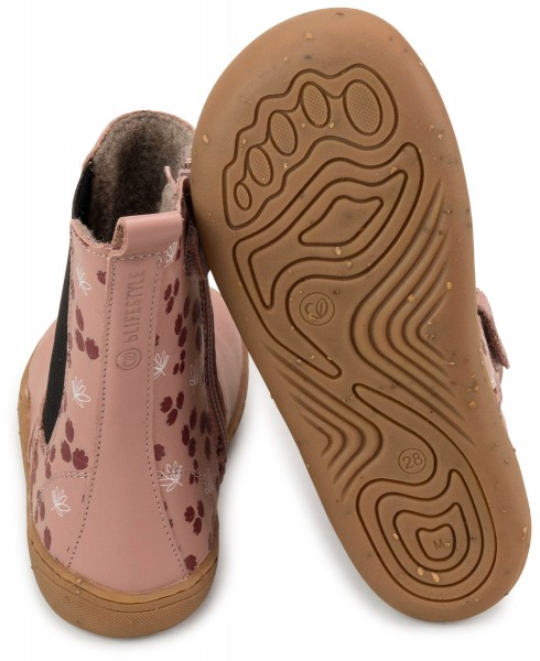 bLifestyle ~ Vikunja Chelsea Bio Stiefel Warm ~ Winter-Rosa