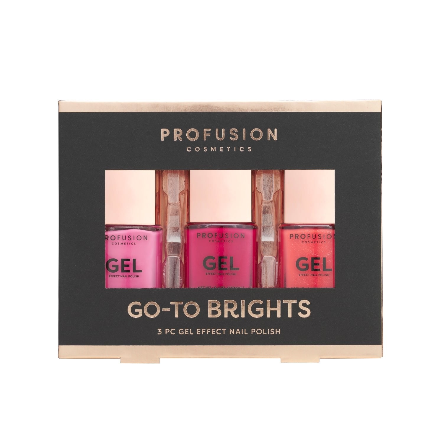 Profusion set od 3 laka za nokte s gel efektom