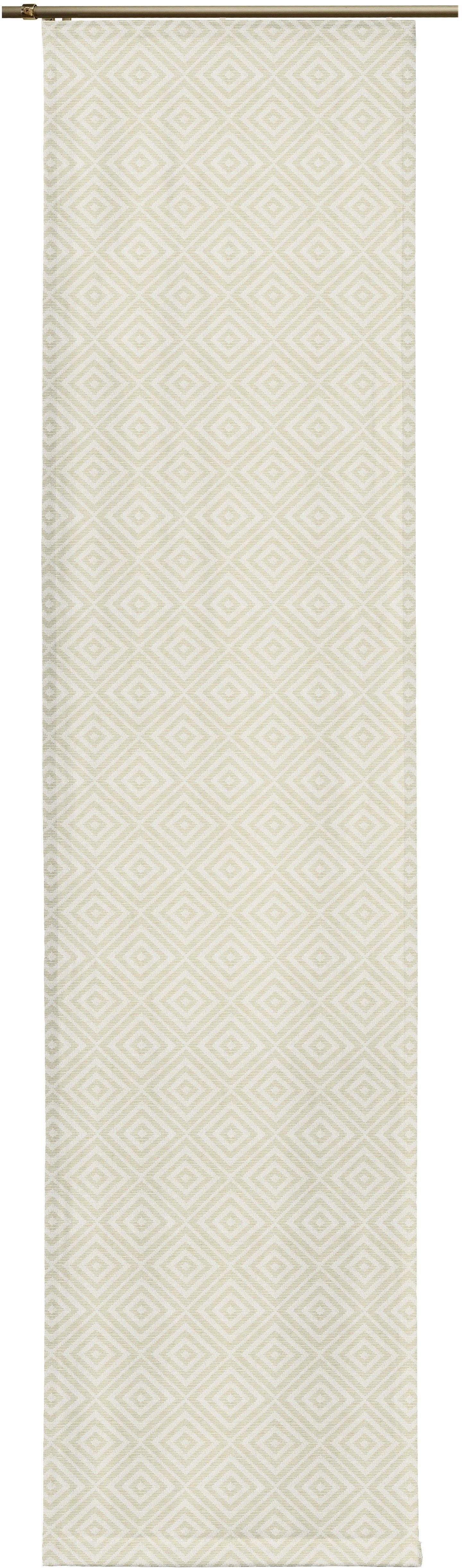 Schiebegardine Telfort, Wirth, Paneelwagen (1 St), blickdicht, Jacquard