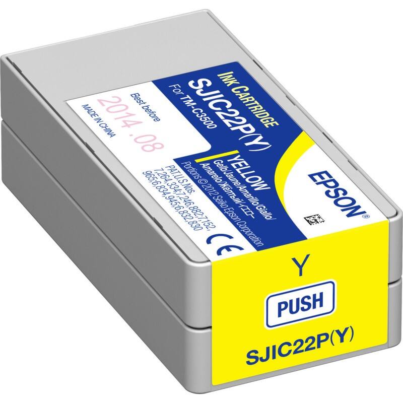 Epson Original Tintenpatrone SJIC22P(Y) Gelb