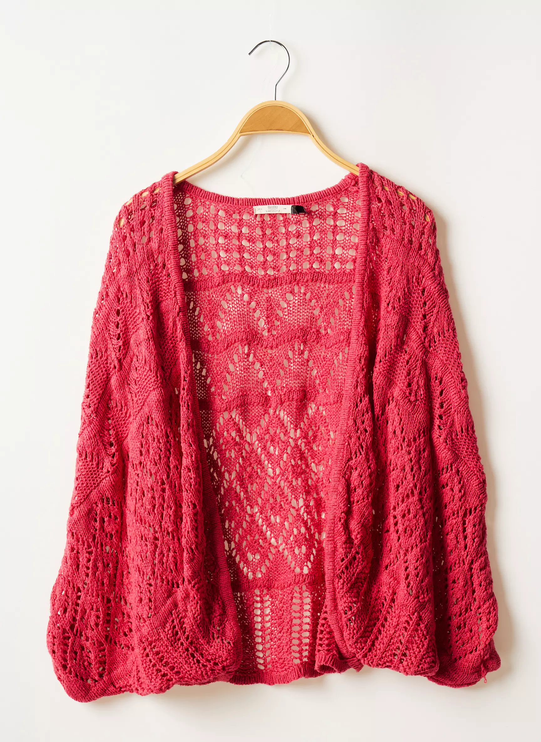 Bershka Cardigans Femme couleur rose