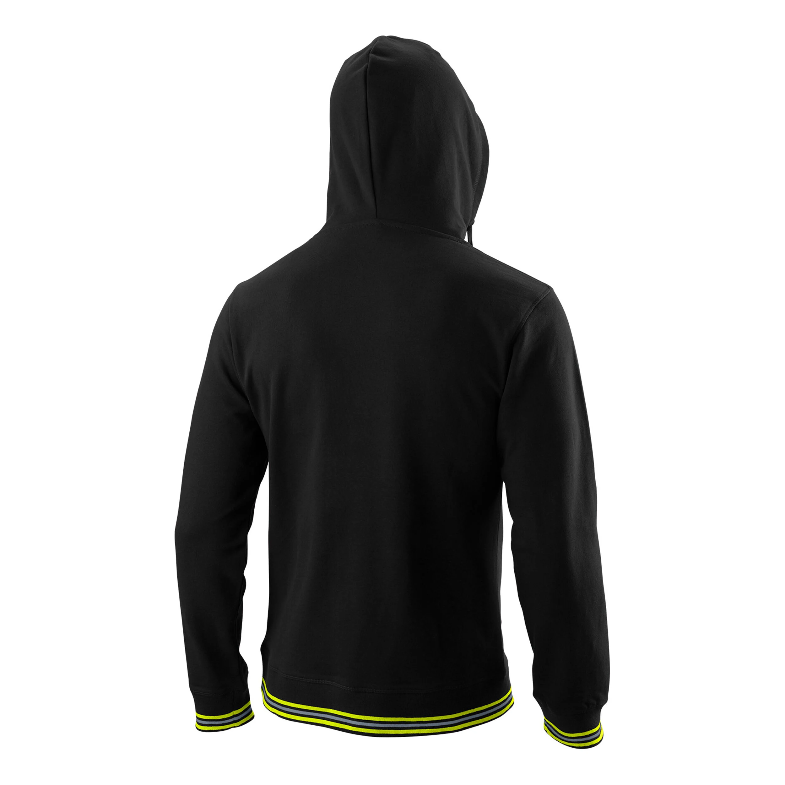 Go To Woven Hoody Herren - Schwarz, Gelb