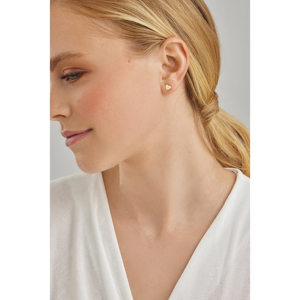 caï Boucles d'oreilles à fermoir à poussette 925 Argent Boucles d'oreilles