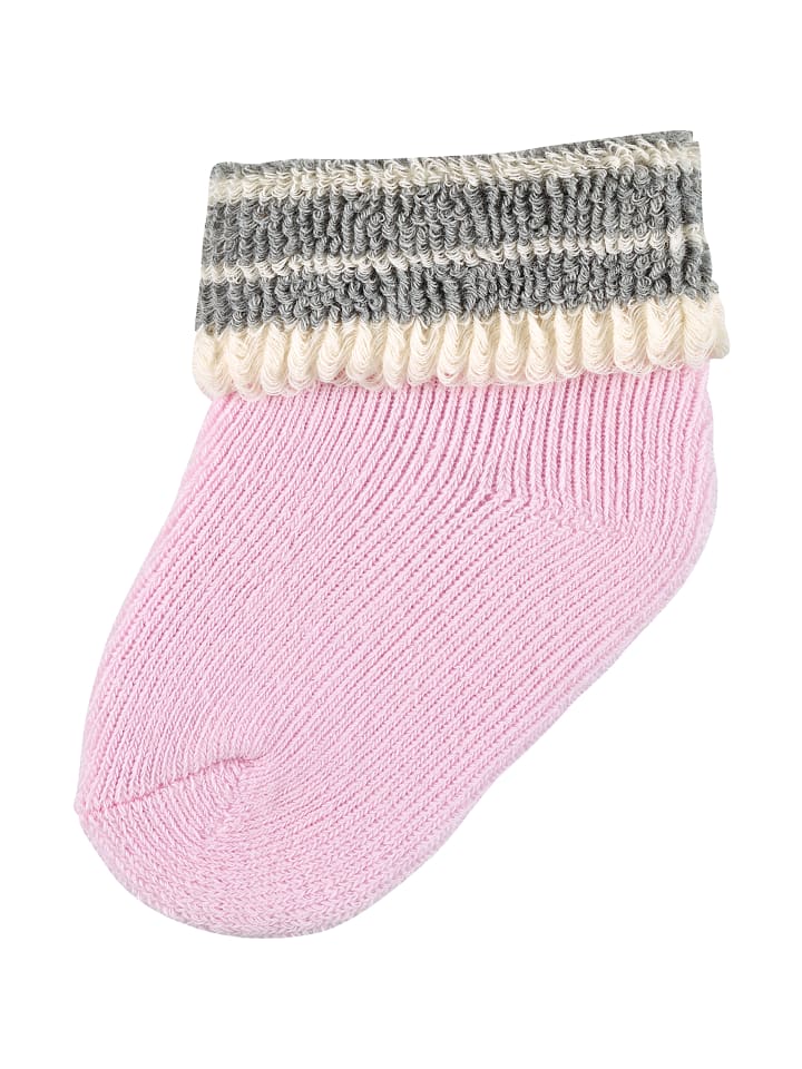 Sterntaler Erstlingssocken 3er-Pack Herzen in hellrosa günstig kaufen onesize