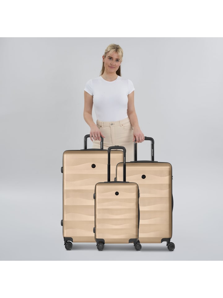 Smartbox Edition 03 4 Rollen Kofferset 3-teilig in warm-beige günstig kaufen onesize
