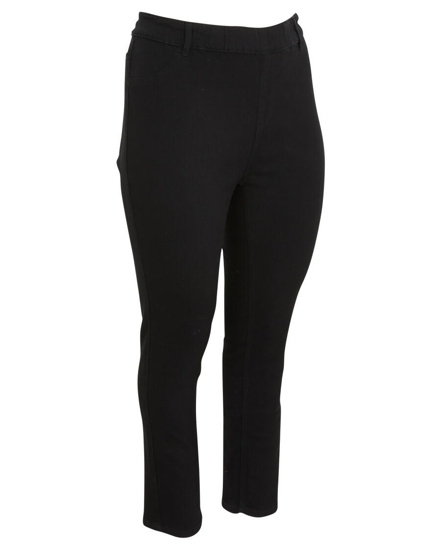 Schwarze Jeggings