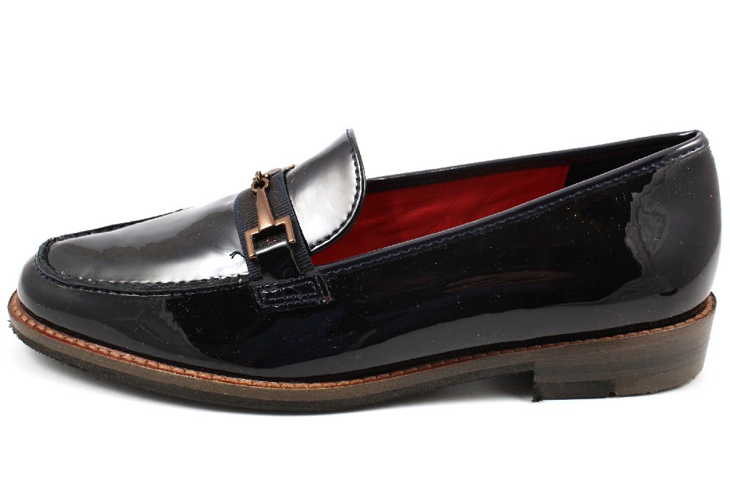 ARA Klassische Slipper blau