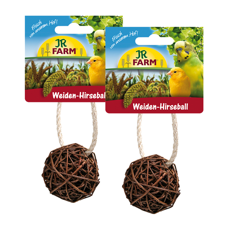 JR Farm Snacks JR Farm Birds Weiden-Hirseball 2x25 g