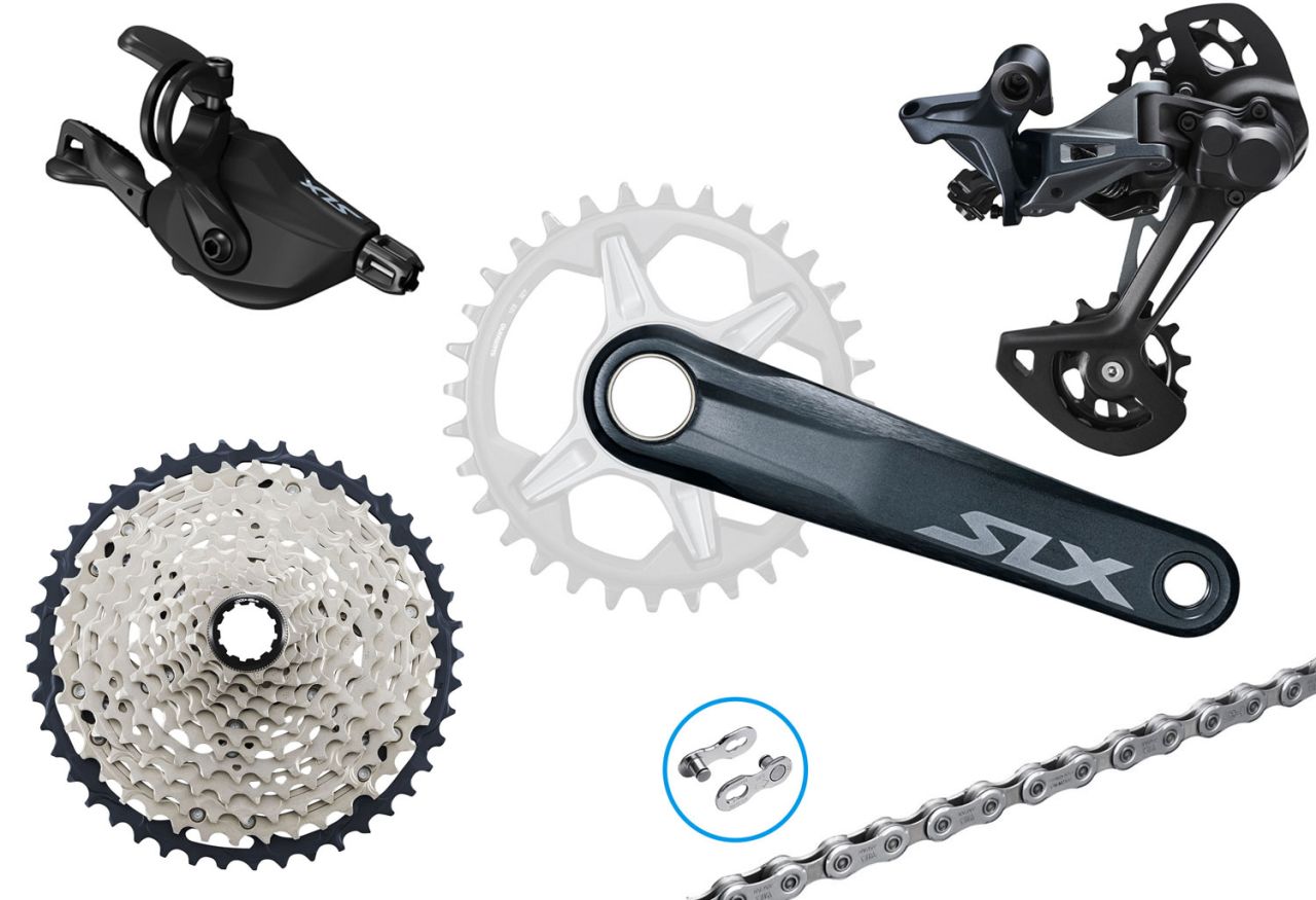 Shimano SLX M7100 1x12-fach Gruppe | 170mm | 10-45 | Schelle kaufen | Bike-Discount