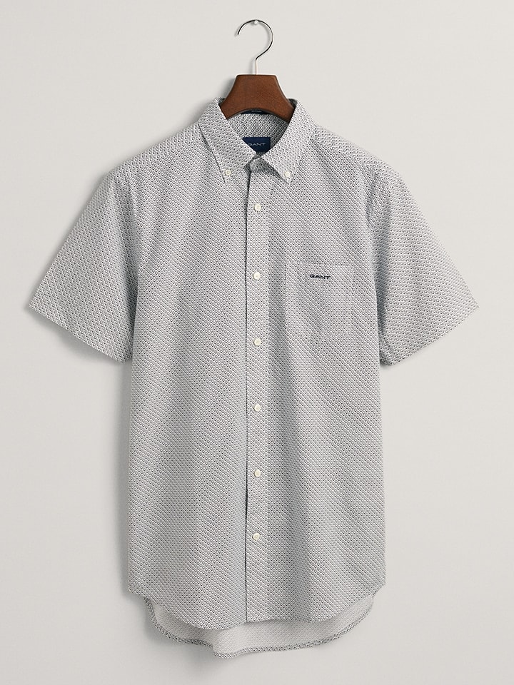 Gant Hemd - Regular fit - in Grau günstig kaufen