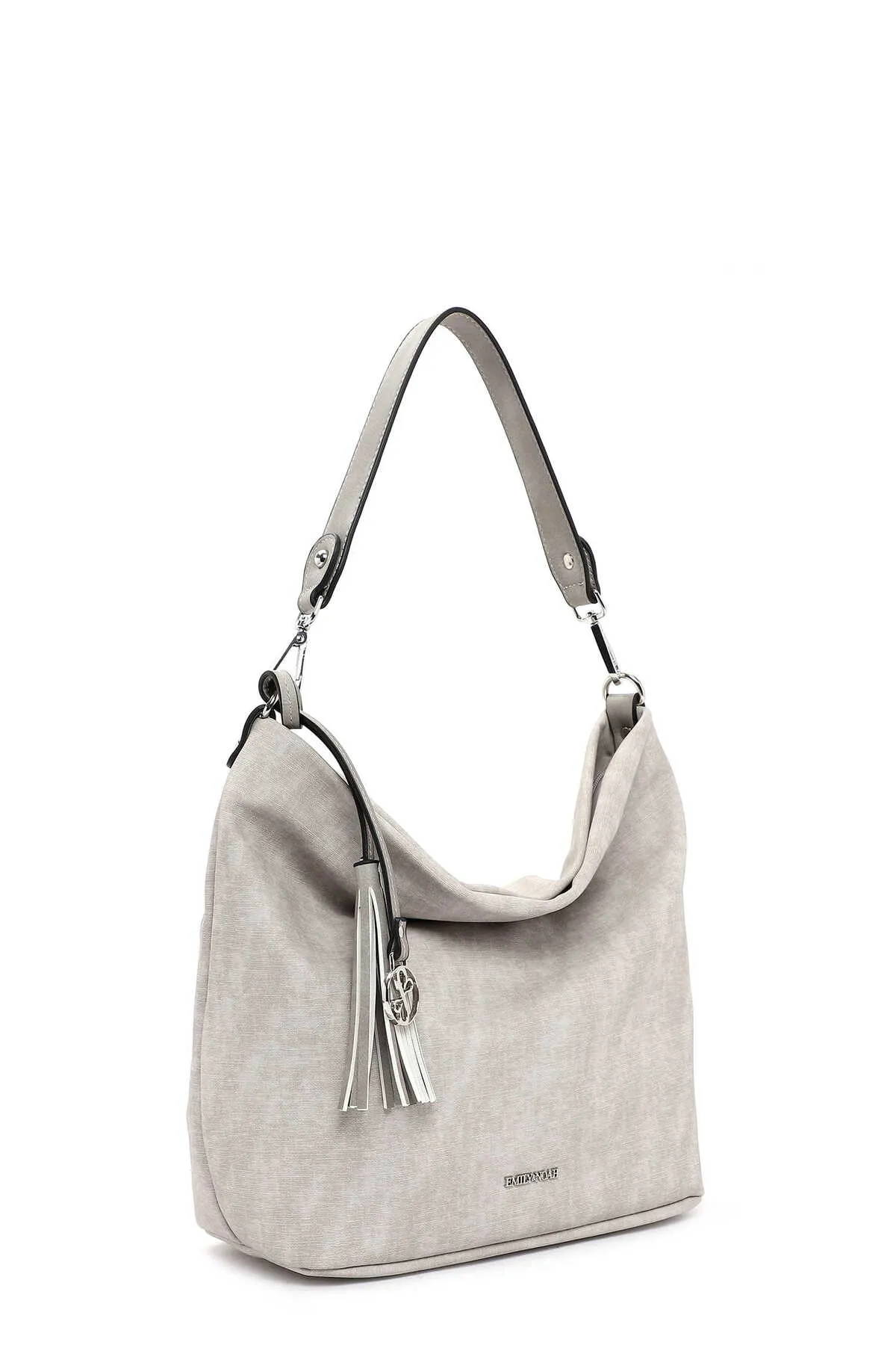 Emily & Noah  Handtasche - Grau - Unifarben