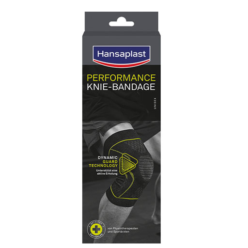 HANSAPLAST Sport Knie-Bandage Gr.L  1 St  Bandage