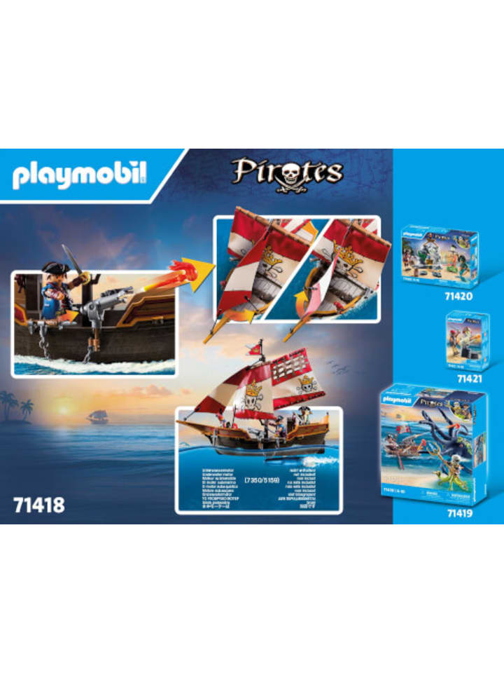 Playmobil Spielfigur Set Piraten Kleines Piratenschiff, 4-10 Jahre günstig kaufen onesize