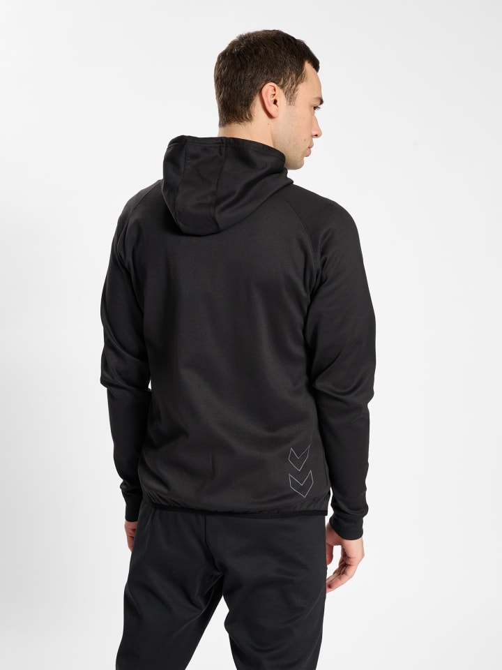 Hummel Hummel Reißverschluss Kapuzenpullover Hmlmt Interval Multisport Herren in BLACK günstig kaufen