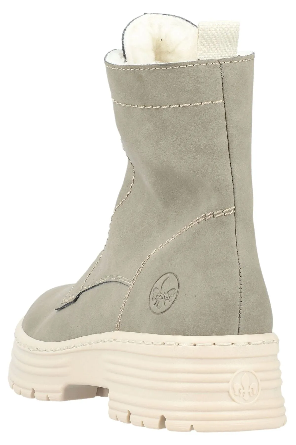 Rieker  Stiefelette - Grün - Blockabsatz