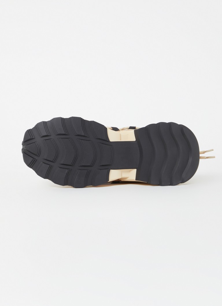 Teniși Steve Madden Tazmania cu detalii din piele ecologică