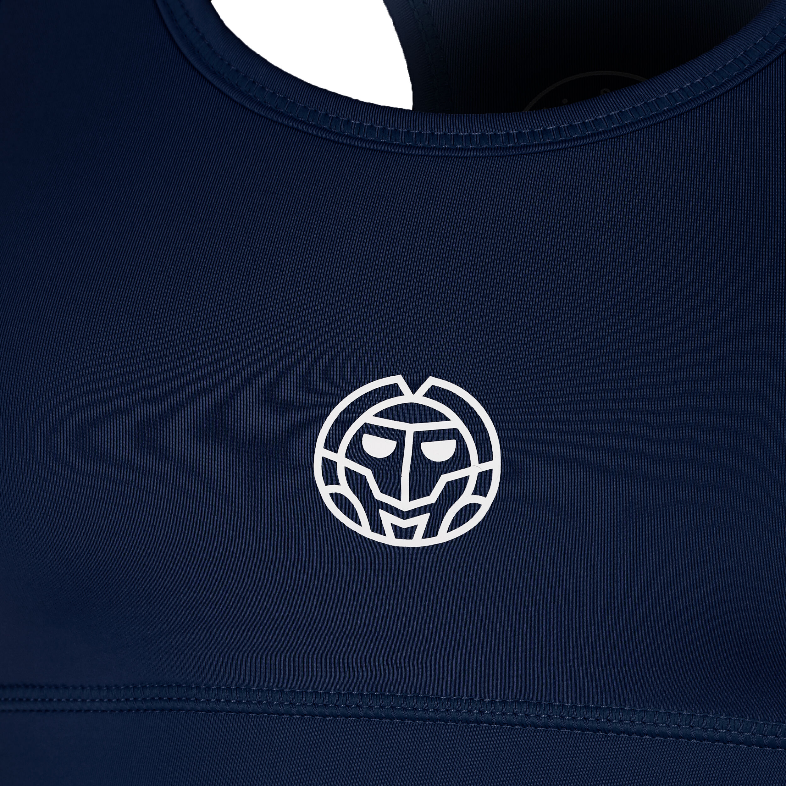 Crew Medium Support Sport-BH Damen - Dunkelblau