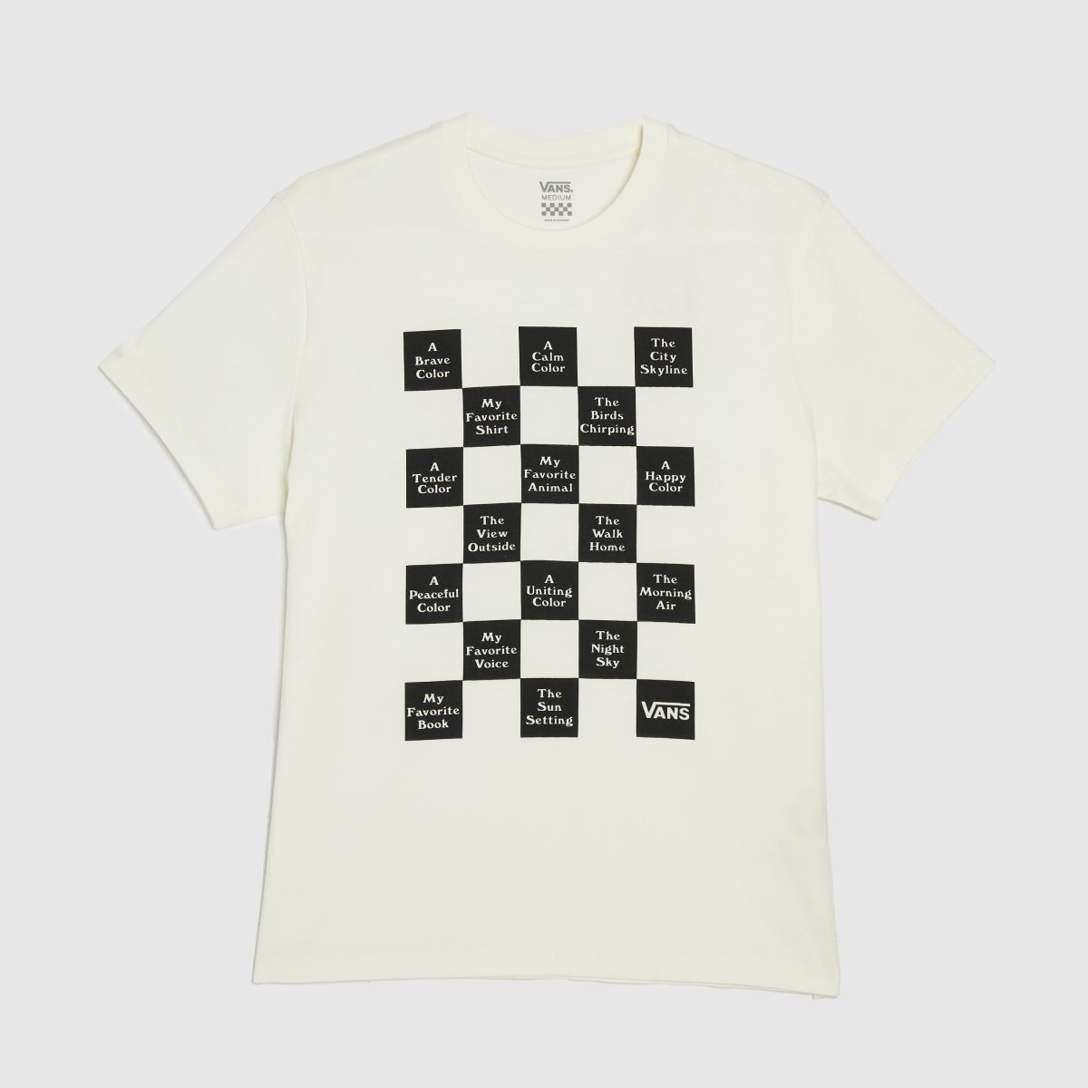 Vans checkerboard 21 fehér és fekete színben