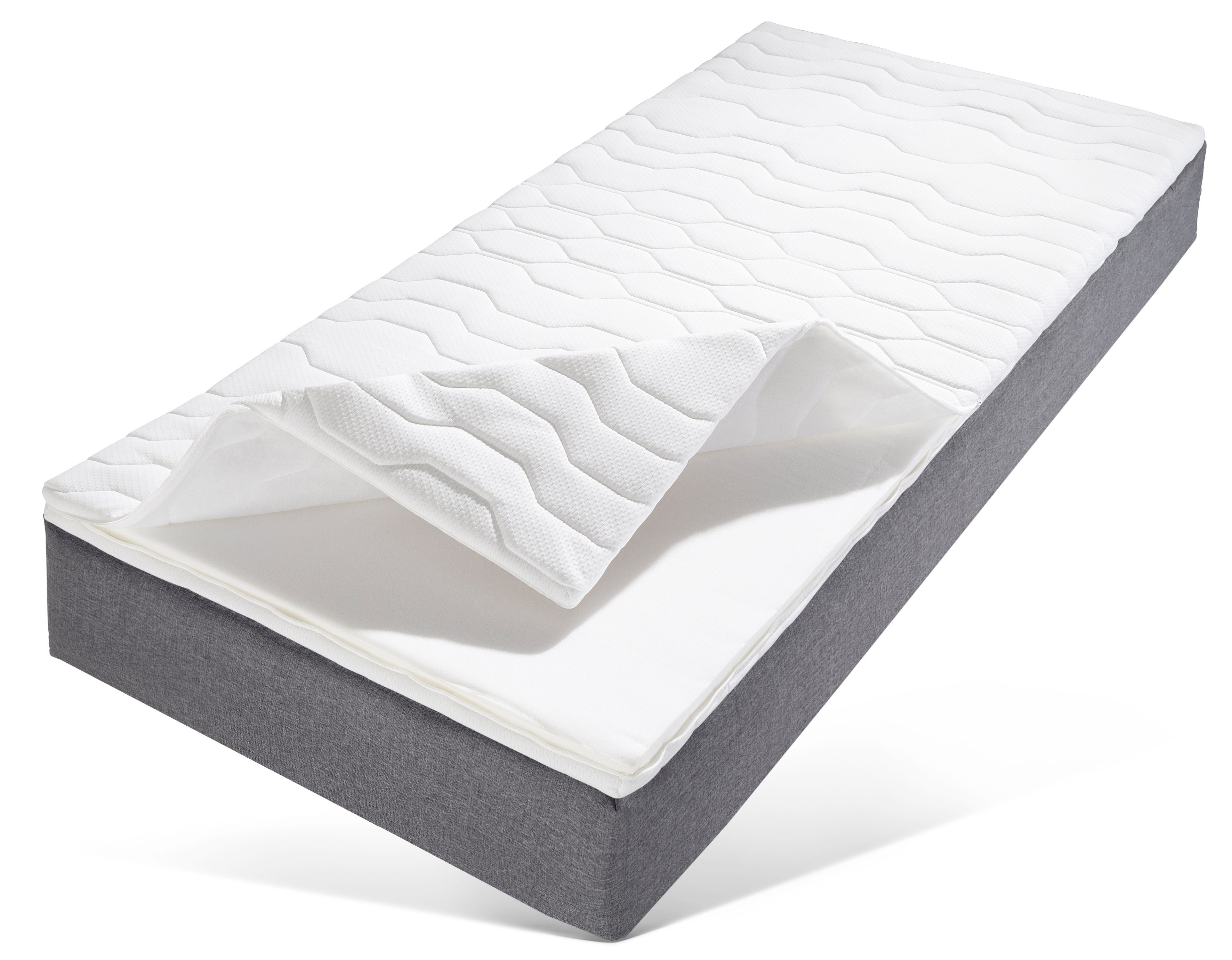 Topper Dream Universal, Beco, 6 cm hoch, Komfortschaum, Pflegeleicht & Hygienisch dank waschbarem Topper-Bezug
