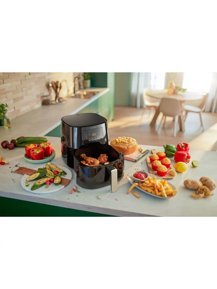 Philips Airfryer HD9270/70 6.2 l in Schwarz günstig kaufen onesize