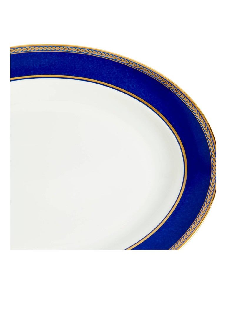 Tavă ovală Wedgwood Renaissance aurie, 28 cm