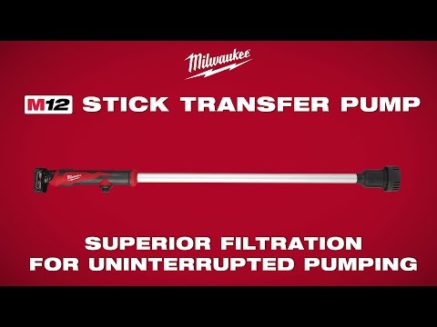 Milwaukee 4933479640 M12 BSWP-601 M12 HYDROPASS™ Battery Water Pump 12 Volt 6.0 Ah Li-ion