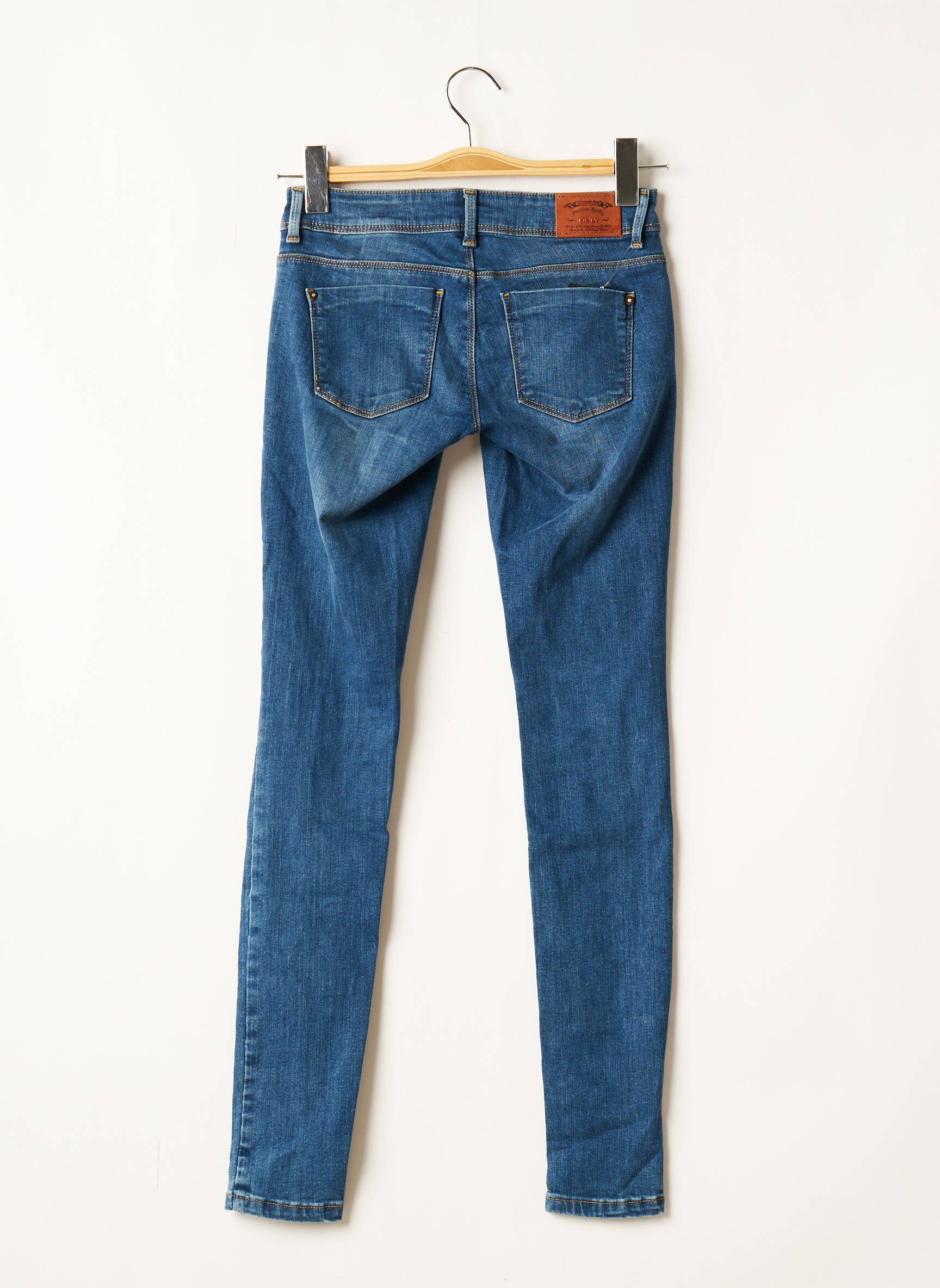 Only Jeans Coupe Slim Femme couleur bleu