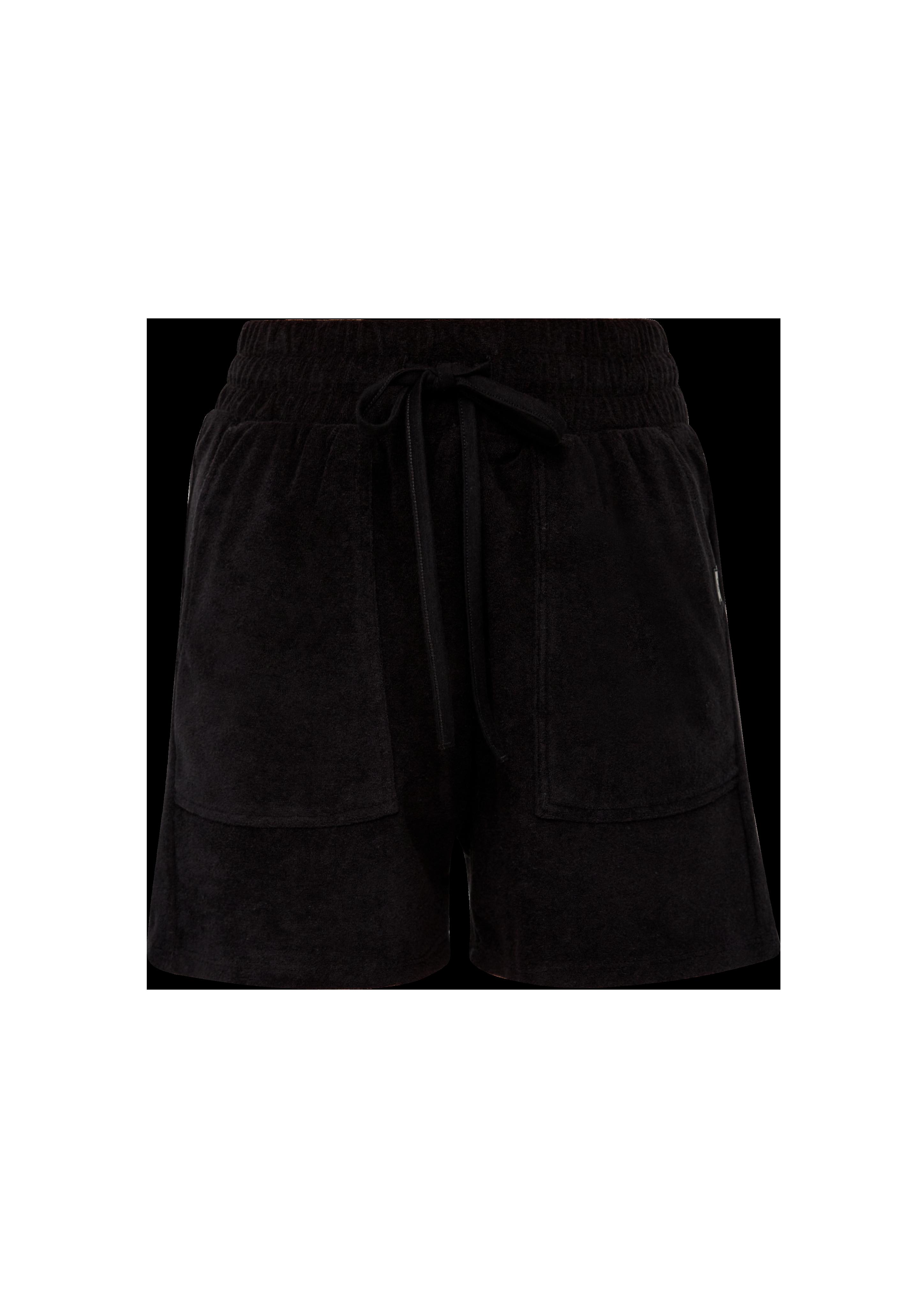 Relaxed: Frottee-Shorts mit Elastikbund  2131216-9999