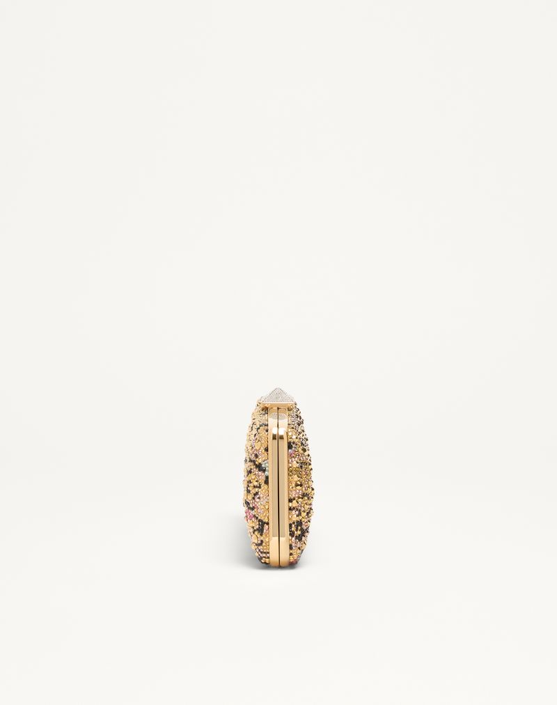 Minaudiere bærer hemmeligheder med Rhinestone Apres L'Hiver-motiv