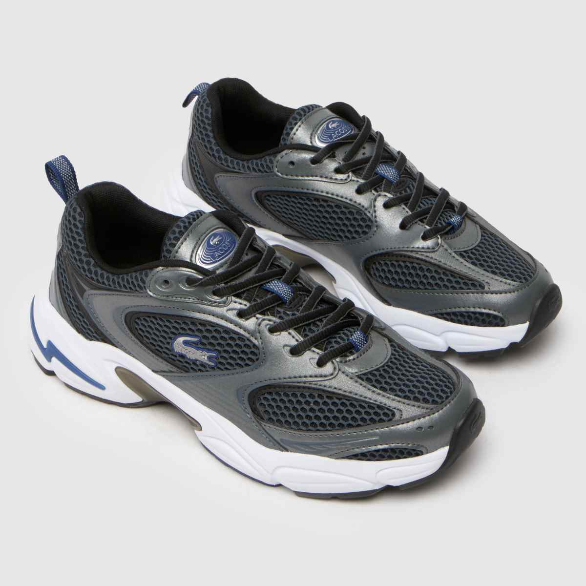 Lacoste športni copati Storm 96 2k v temno sivi barvi