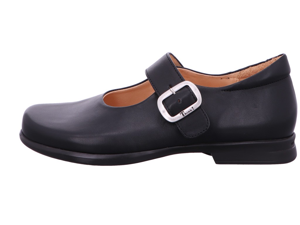 THINK Komfort Slipper schwarz