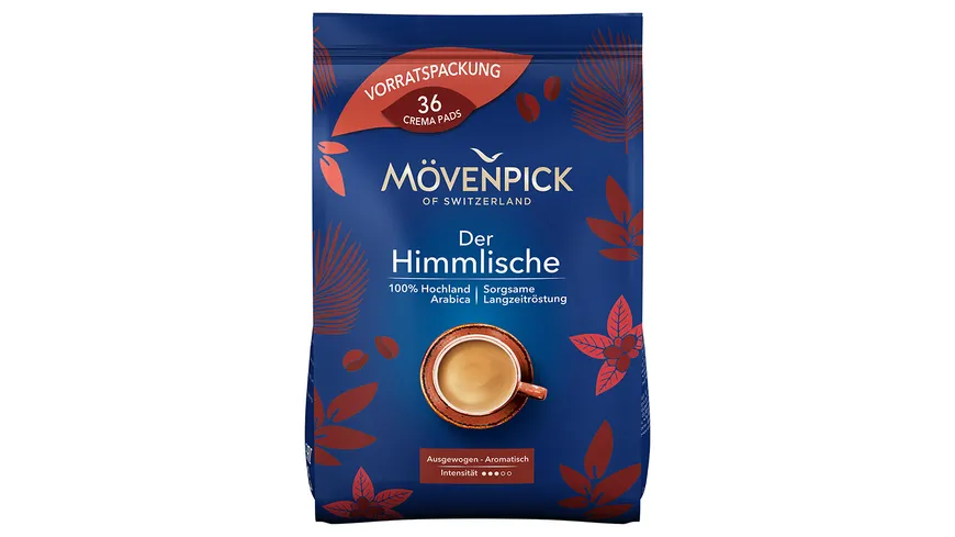 Mövenpick Der Himmlische 36 Pads 252 g