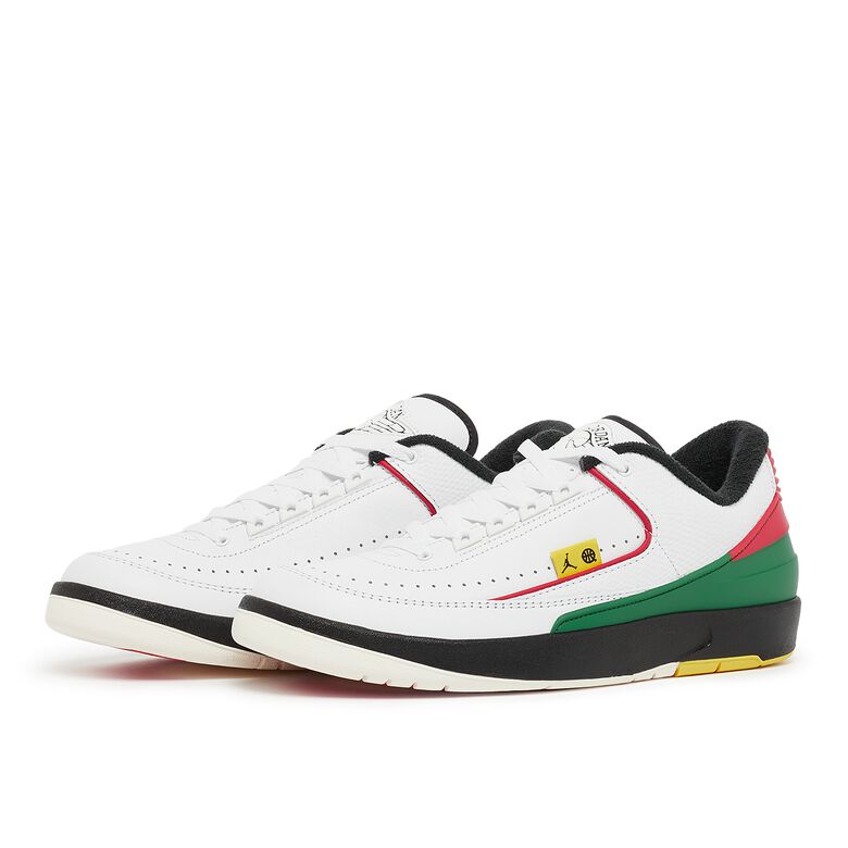 JORDAN Air Jordan 2 Retro Low Quai 54 white/black-university red