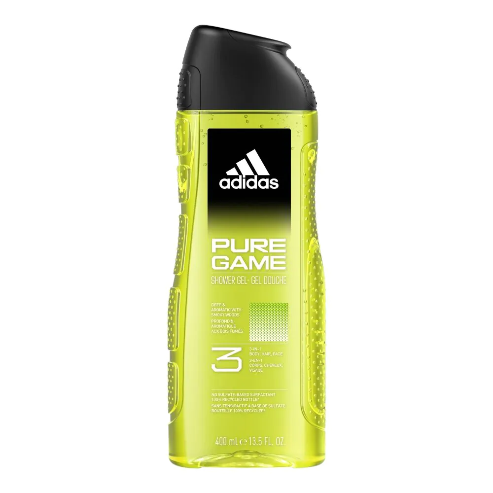 „Adidas Pure Game“ dušo želė vyrams, 400 ml