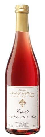 Weingut Rudolf Hoffmann Secco Merlot Rose Secco zarte Restsüße