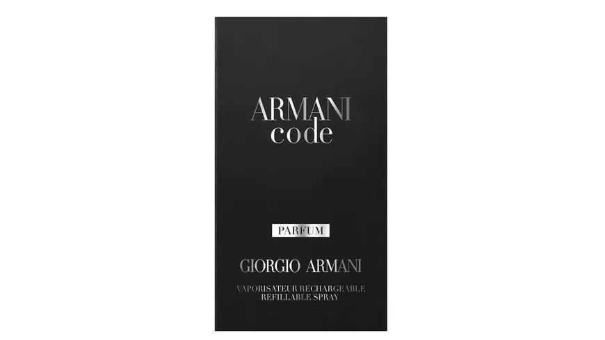 GIORGIO ARMANI Code Homme Parfum Nachfüllbar