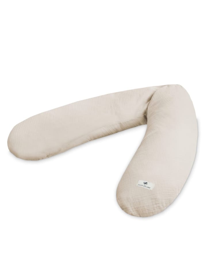 Julius Zöllner Stillkissen Mikroperlen-Füllung inkl. Bezug 190 cm in beige günstig kaufen onesize