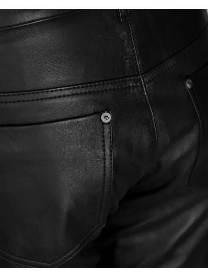 JCC Lederhose 31019444 in schwarz günstig kaufen