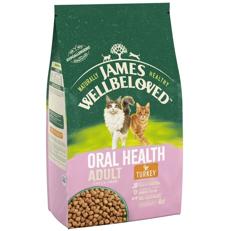 James Wellbeloved Adult Cat Oral Health Hypoallergenic Truthahn & Reis | bitiba