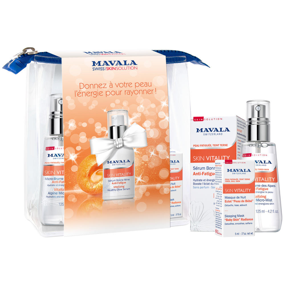 Mavala Trousse Festive SKIN VITALITY Routine de soins Energisants