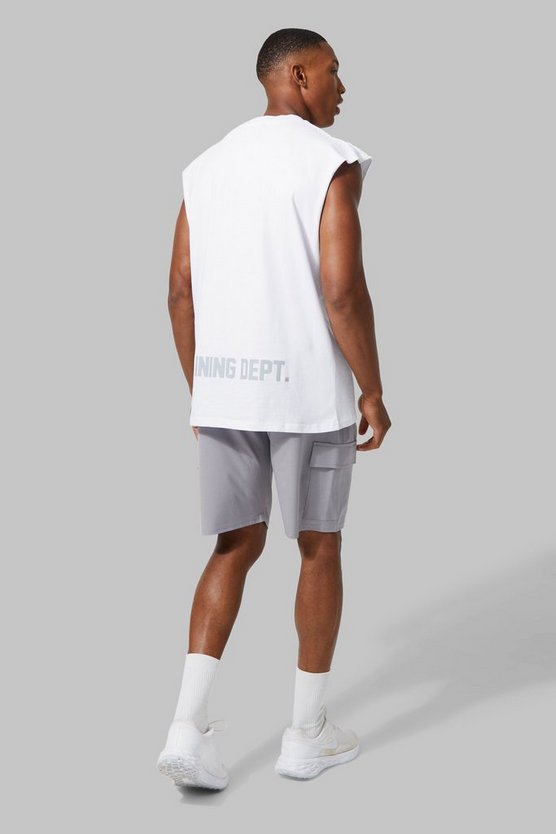 Active Training Dept Oversize Tanktop