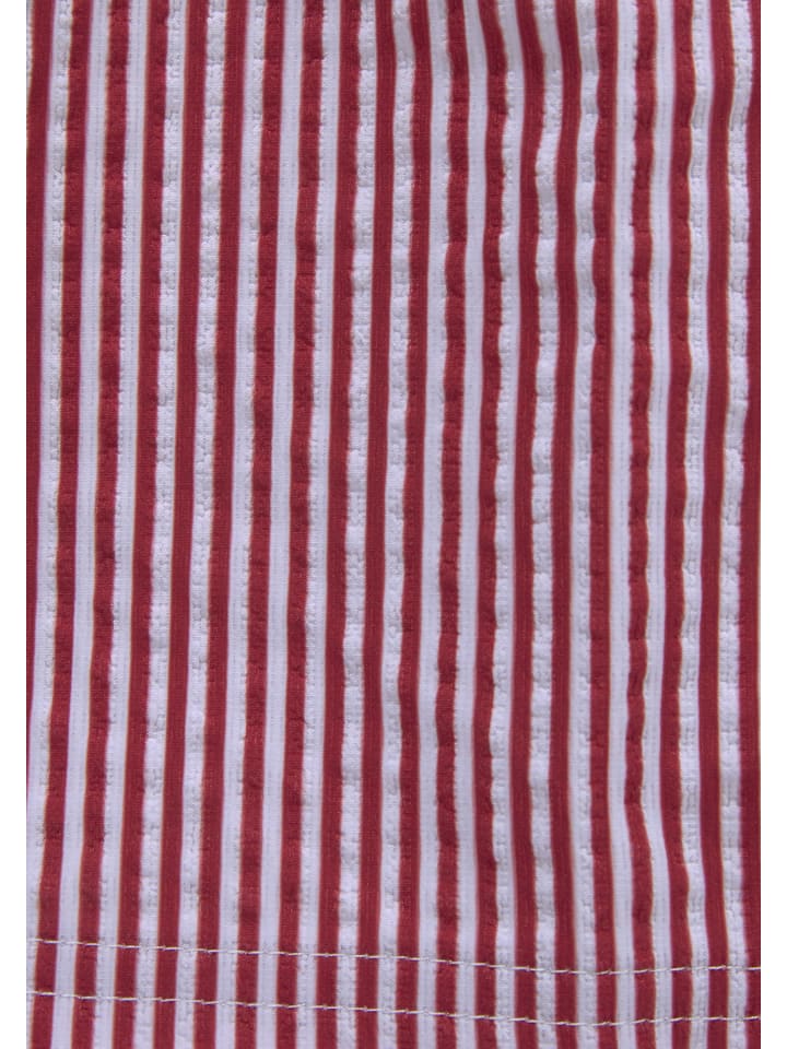 Venice Beach Badeshorts in rot-weiß günstig kaufen
