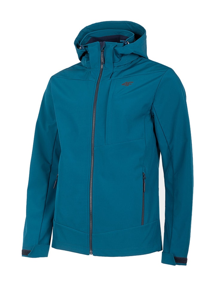 4F Softshelljacke in Blau günstig kaufen XXL