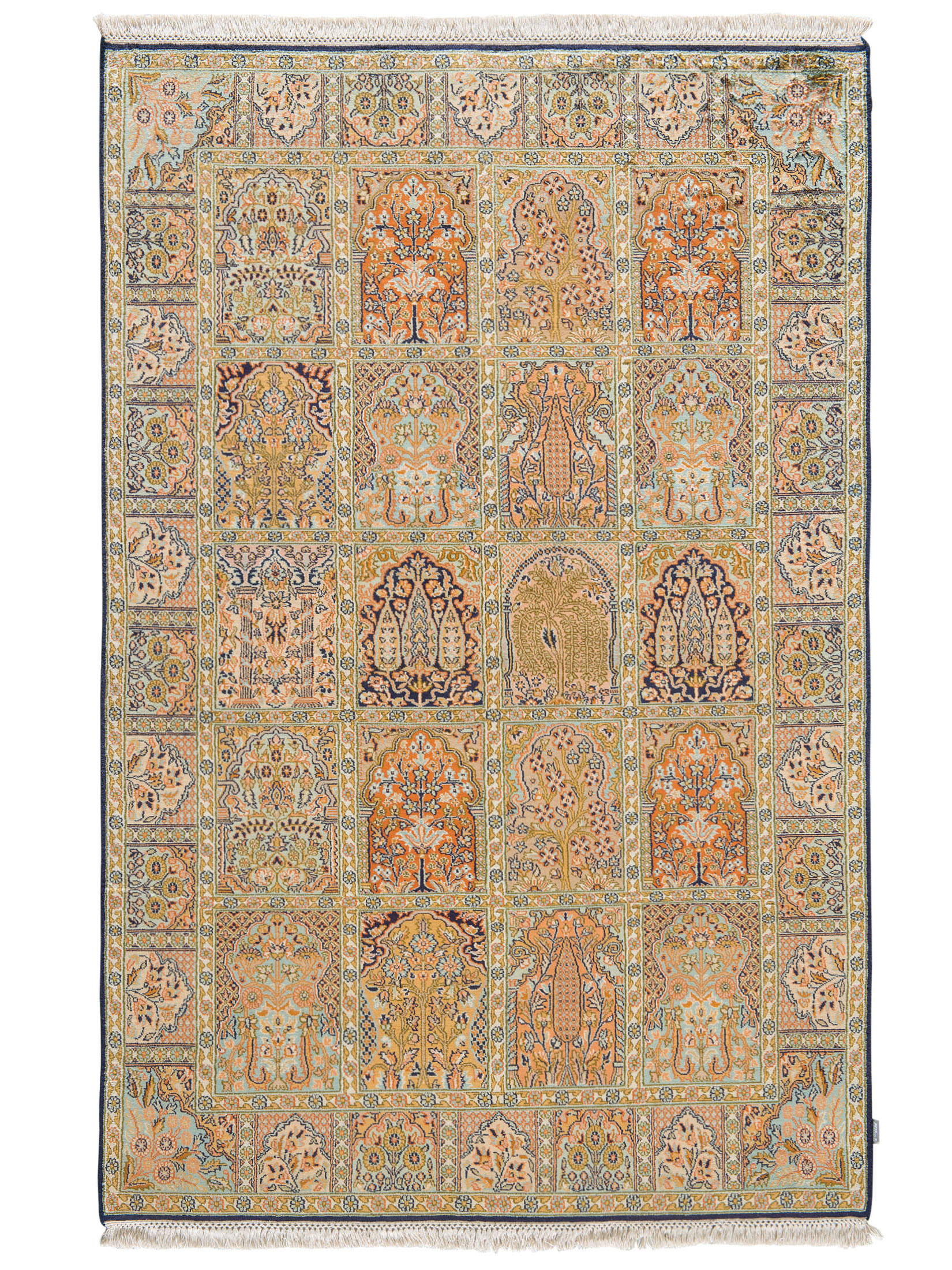 Kaschmir Seide 18/18 ca. 125 x 190 cm, Unikat / Einzelstück