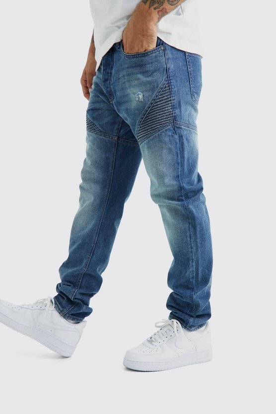 Slim-Fit Biker-Jeans