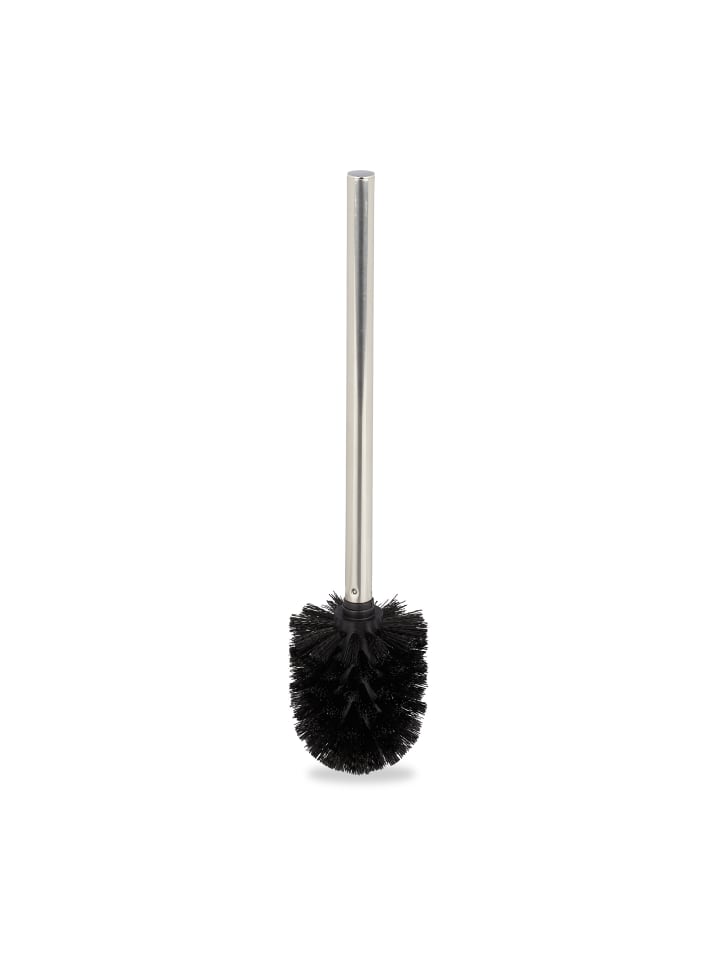 relaxdays 3x Toilettenbürste in Schwarz/ Silber - (H)35 x Ø 8 cm günstig kaufen onesize